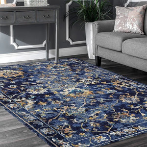 Gala LR81275 Indigo Multi Rug - Baconco