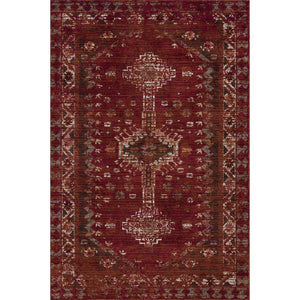 Gala Lr81378 Red/Chestnut Brown Rug - Baconco