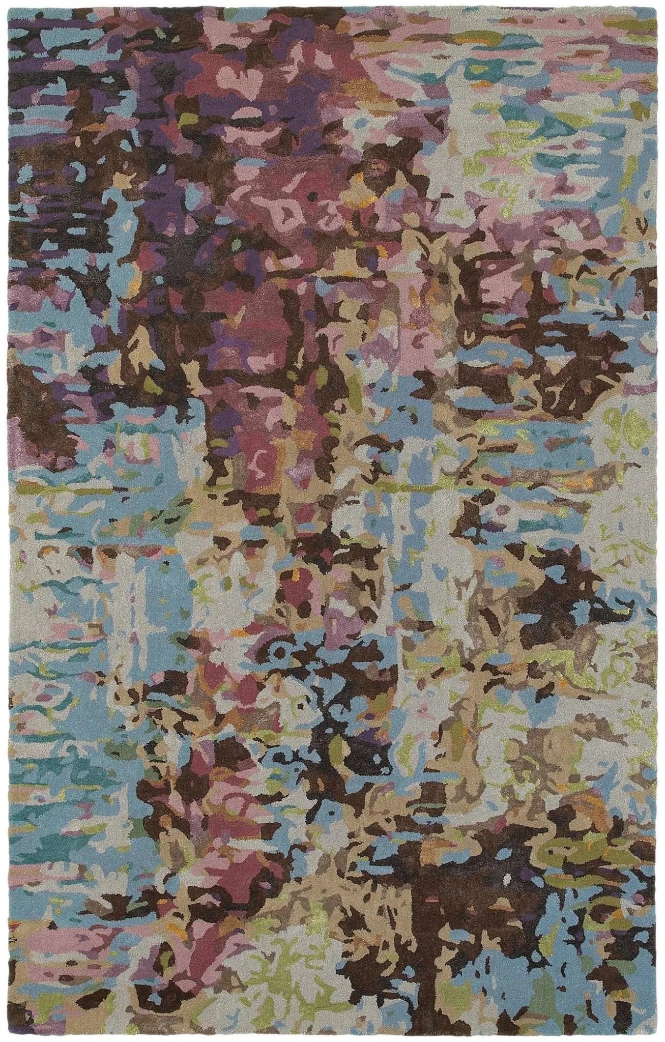 Galaxy 21902 Blue/ Multi Rug - Baconco