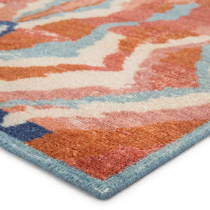 Gallant Glt01 Woodstock Red/Blue Rug - Baconco