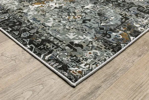 Gemini 2060V Charcoal/Multi Rug - Baconco