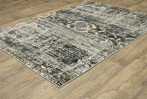 Gemini 2060V Charcoal/Multi Rug - Baconco