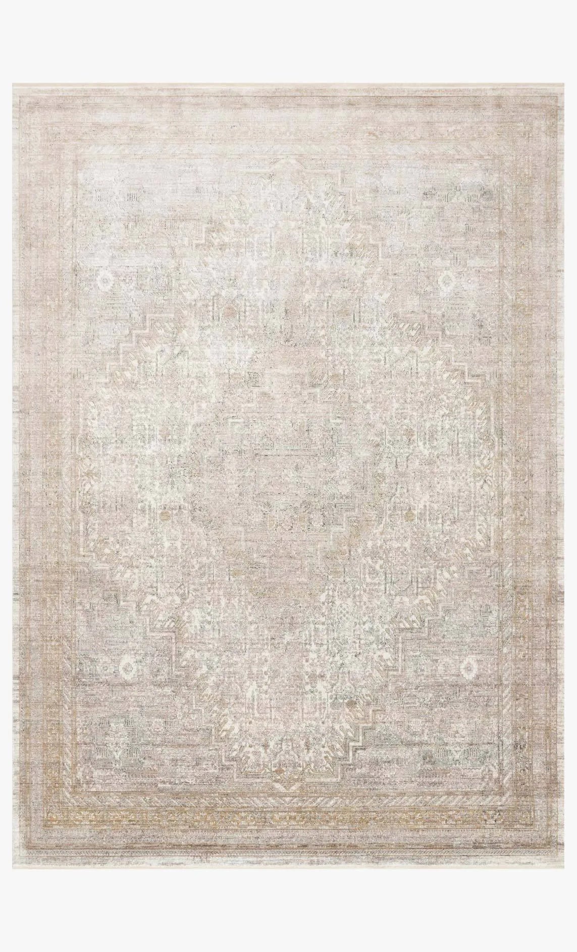 Gemma GEM-01 Sand/Ivory Rug - Baconco