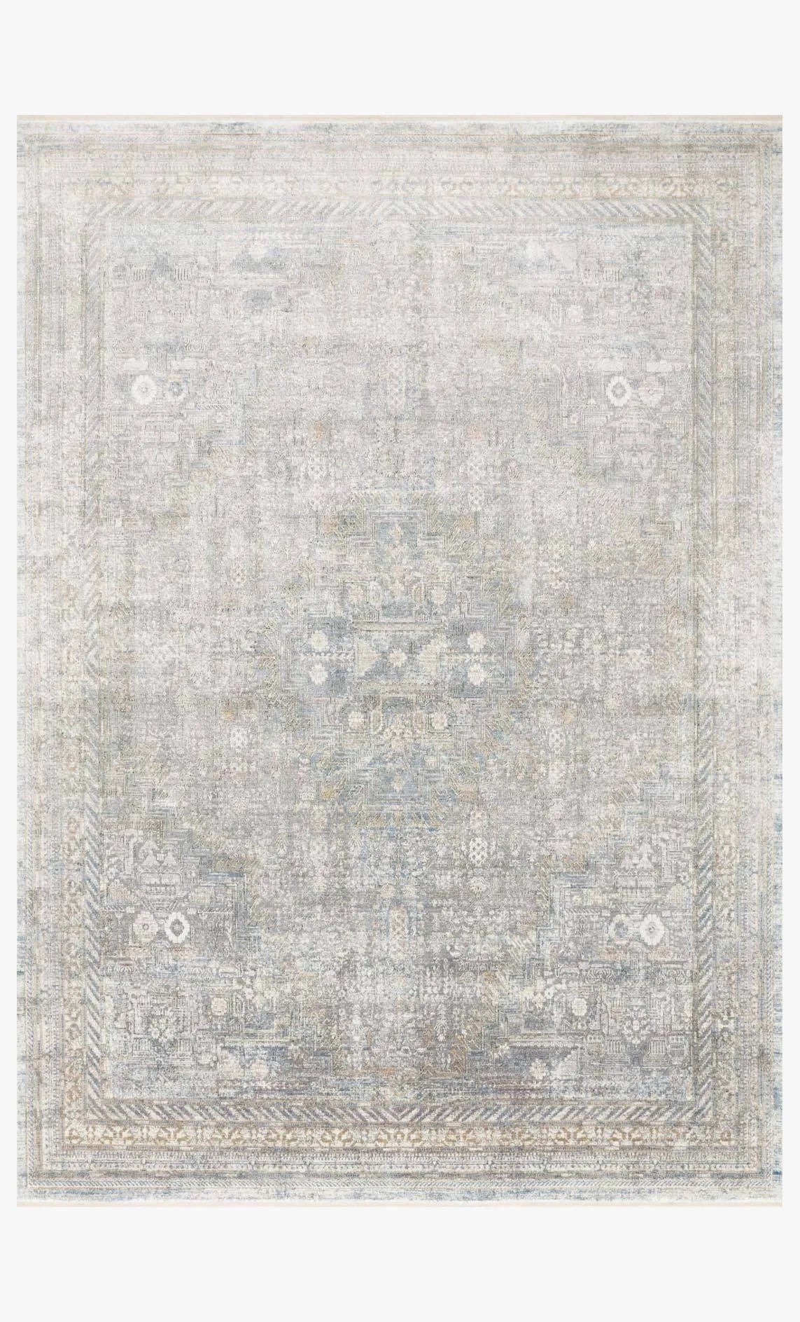 Gemma GEM-01 Silver/Multi Rug - Baconco