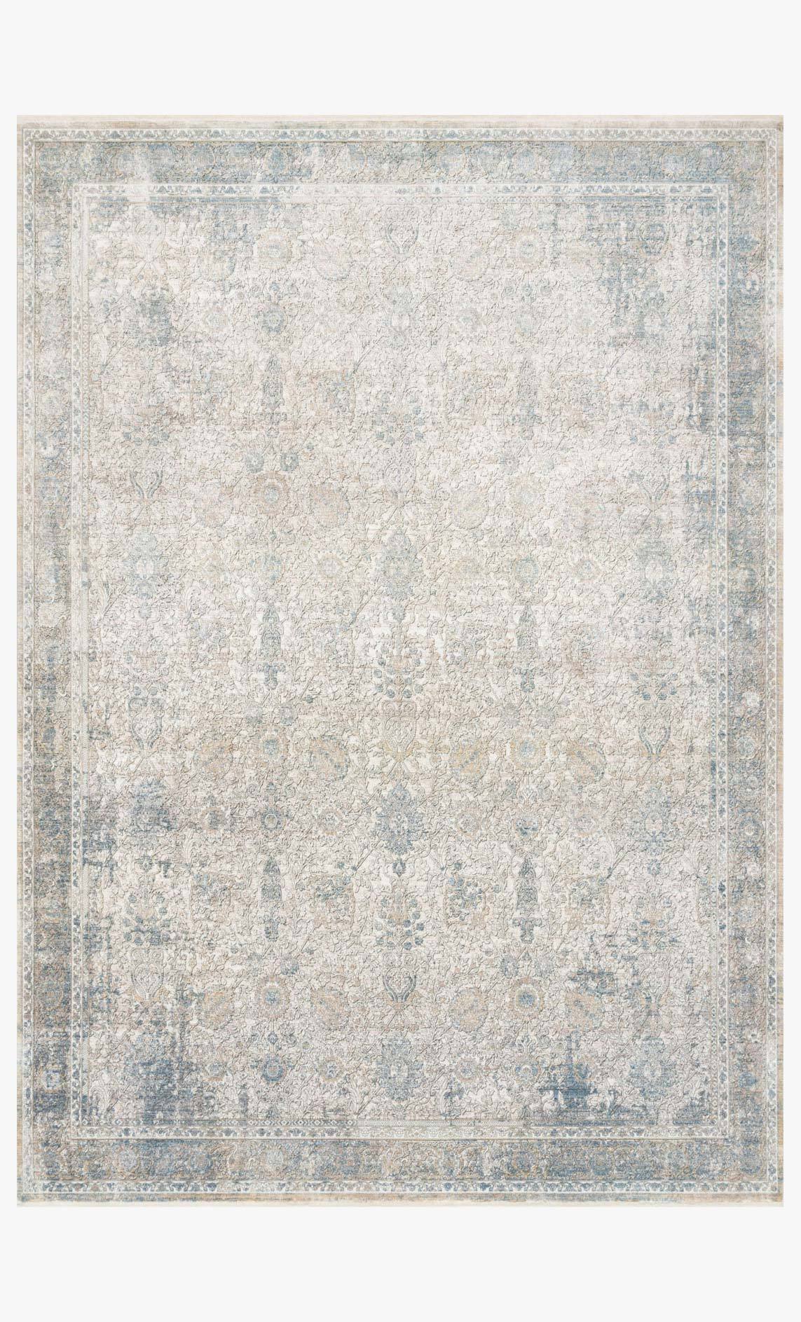 Gemma GEM-02 Sky/Ivory Rug - Baconco