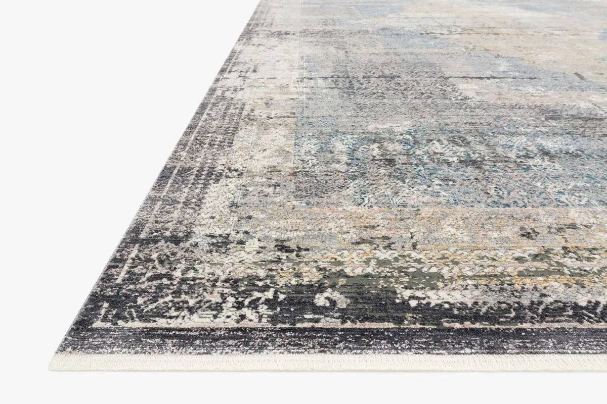 Gemma GEM-04 Charcoal/Multi Rug - Baconco