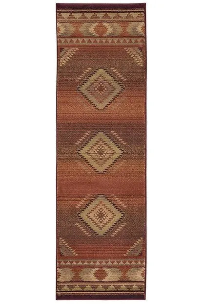 Generations 1506C Red/ Beige Rug - Baconco