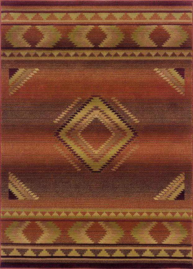 Generations 1506C Red/ Beige Rug - Baconco