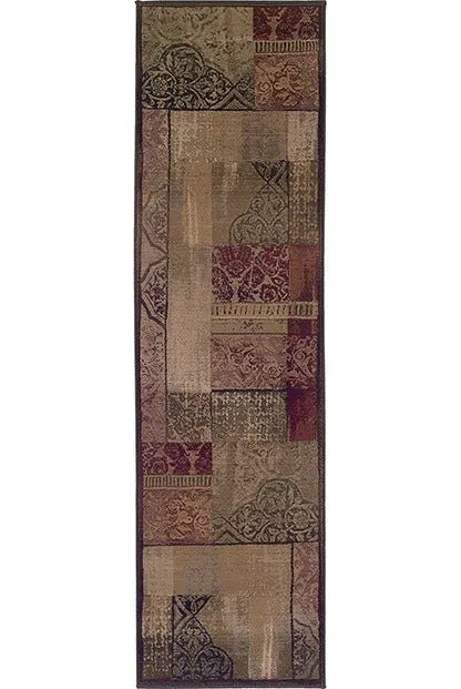 Generations 1527X Green/ Beige Rug - Baconco