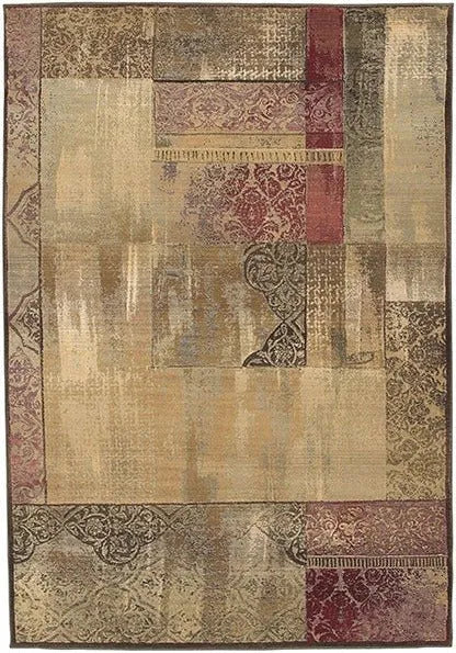 Generations 1527X Green/ Beige Rug - Baconco