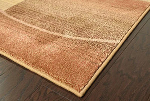 Generations 1608D Beige/ Rust Rug - Baconco