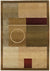 Generations 1987G Green/ Brown Rug - Baconco