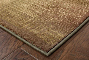 Generations 544G Green/ Beige Rug - Baconco