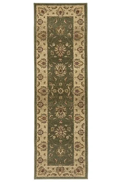 Genesis 34F Green/ Beige Rug - Baconco