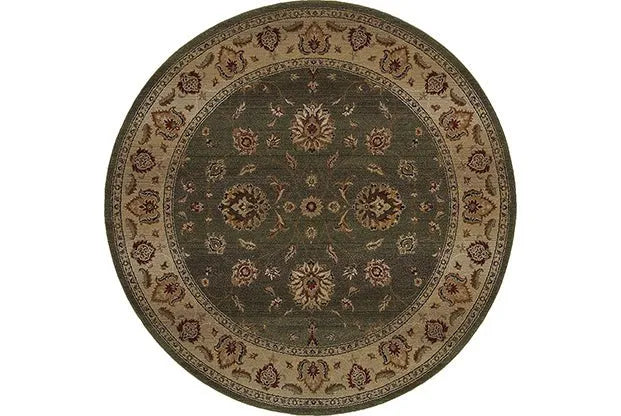 Genesis 34F Green/ Beige Rug - Baconco