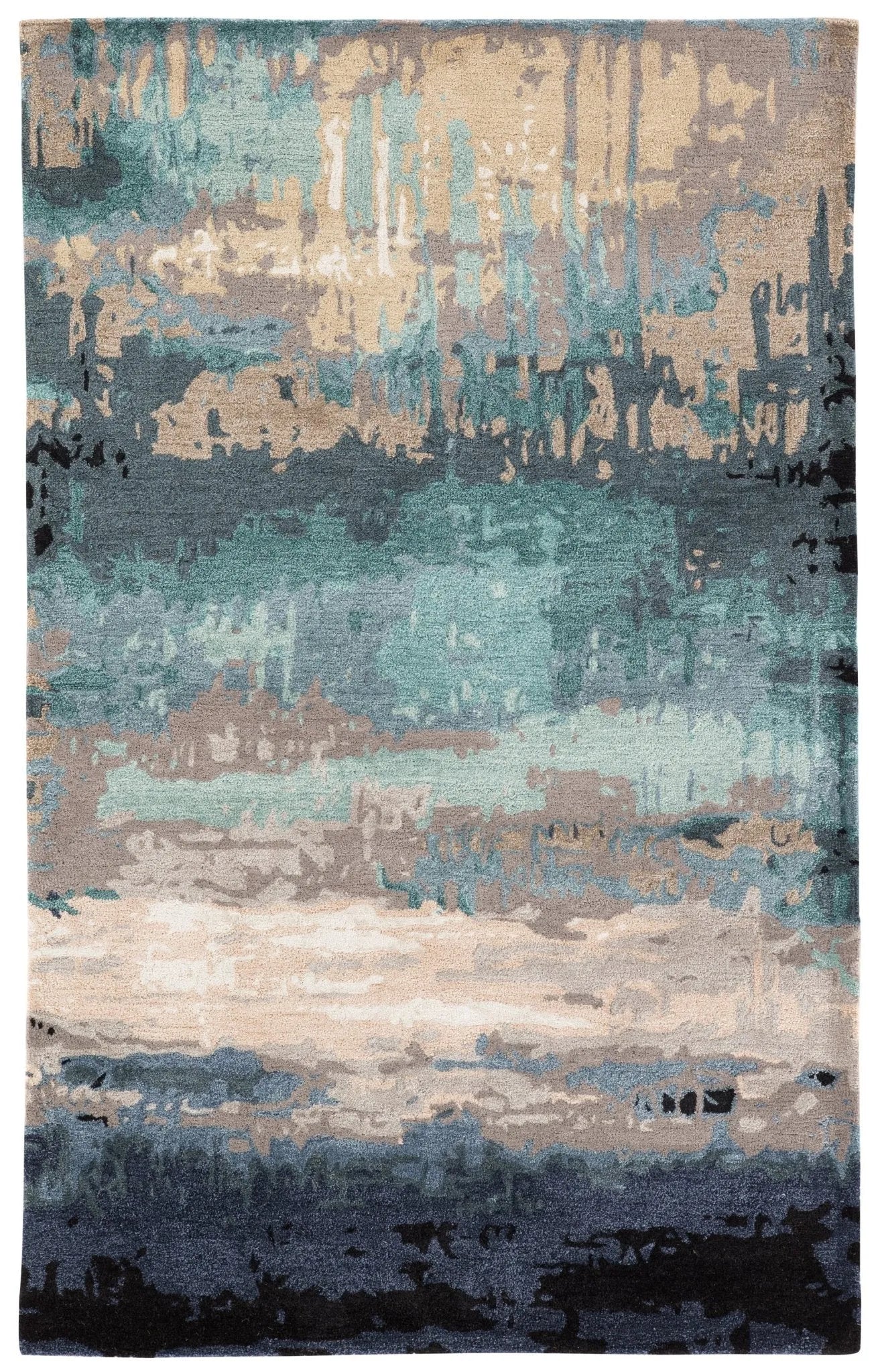 Genesis Ges27 Benna Blue/Gray Rug - Baconco