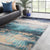 Genesis Ges27 Benna Blue/Gray Rug - Baconco