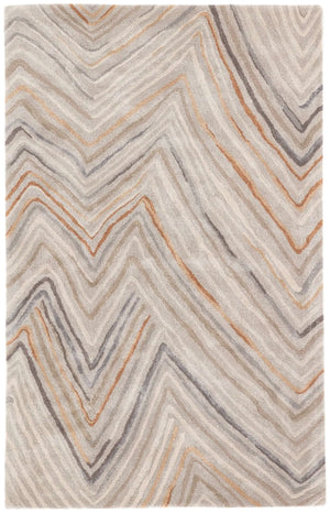 Genesis GES29 Sadie Feather Gray/Tannin Rug - Baconco