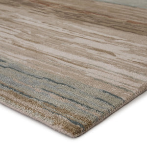 Genesis Ges39 Mondrian Tan/Light Gray Rug - Baconco