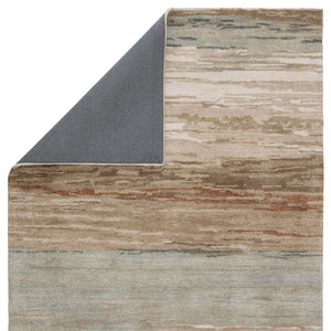 Genesis Ges39 Mondrian Tan/Light Gray Rug - Baconco