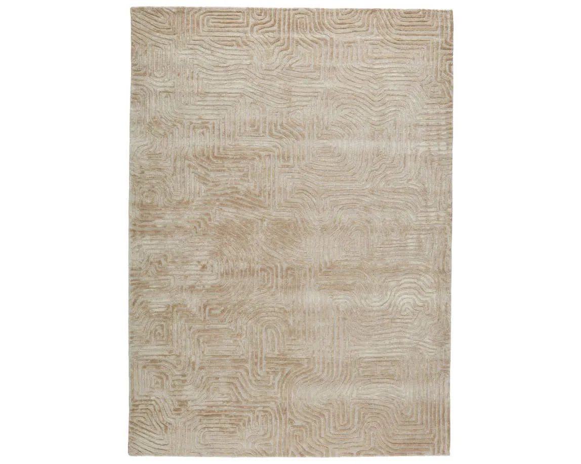 Genesis GES49 Impress Beige Rug - Baconco