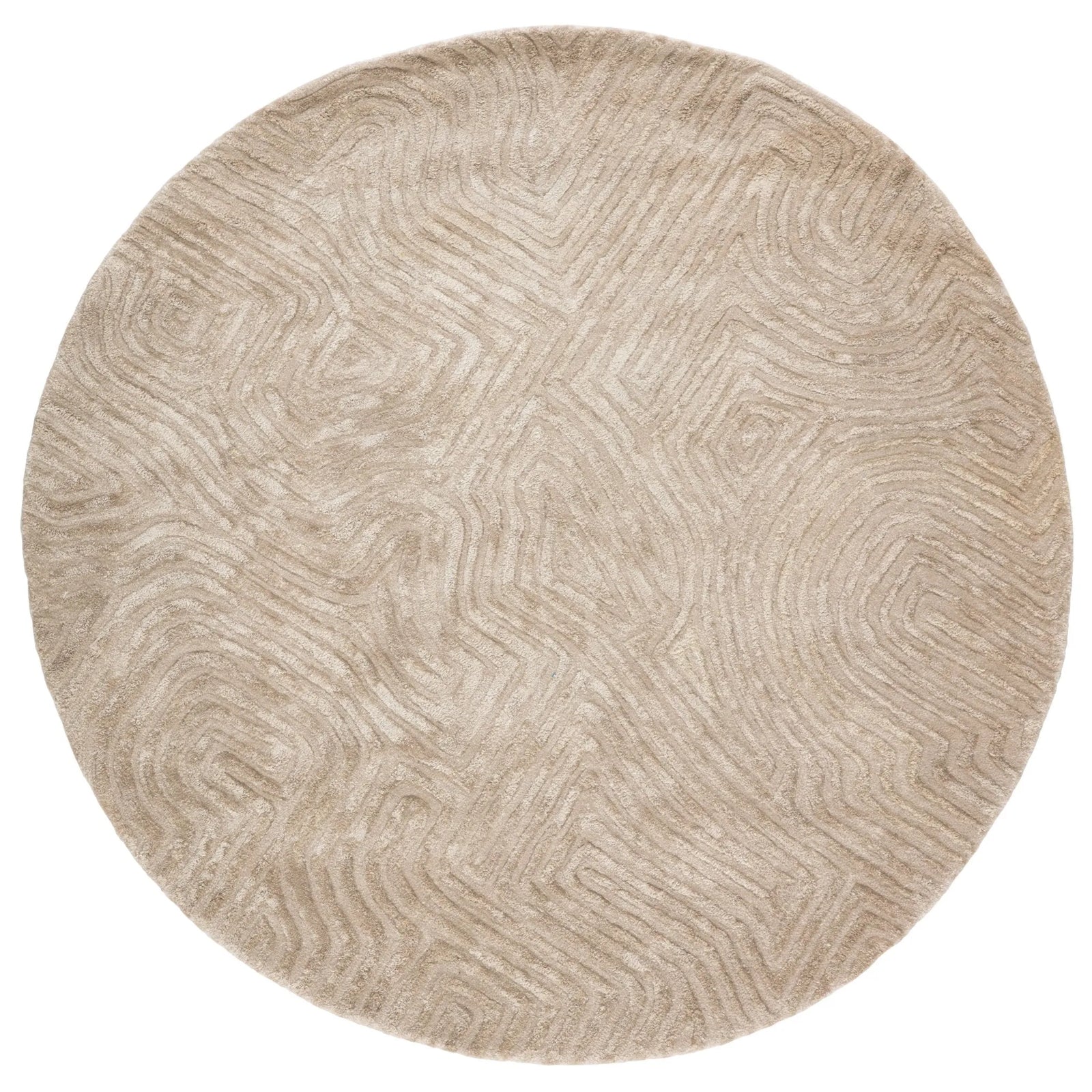 Genesis GES49 Impress Beige Rug - Baconco