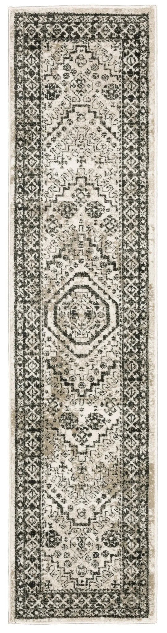 Georgia 659C Ivory/Grey Rug - Baconco