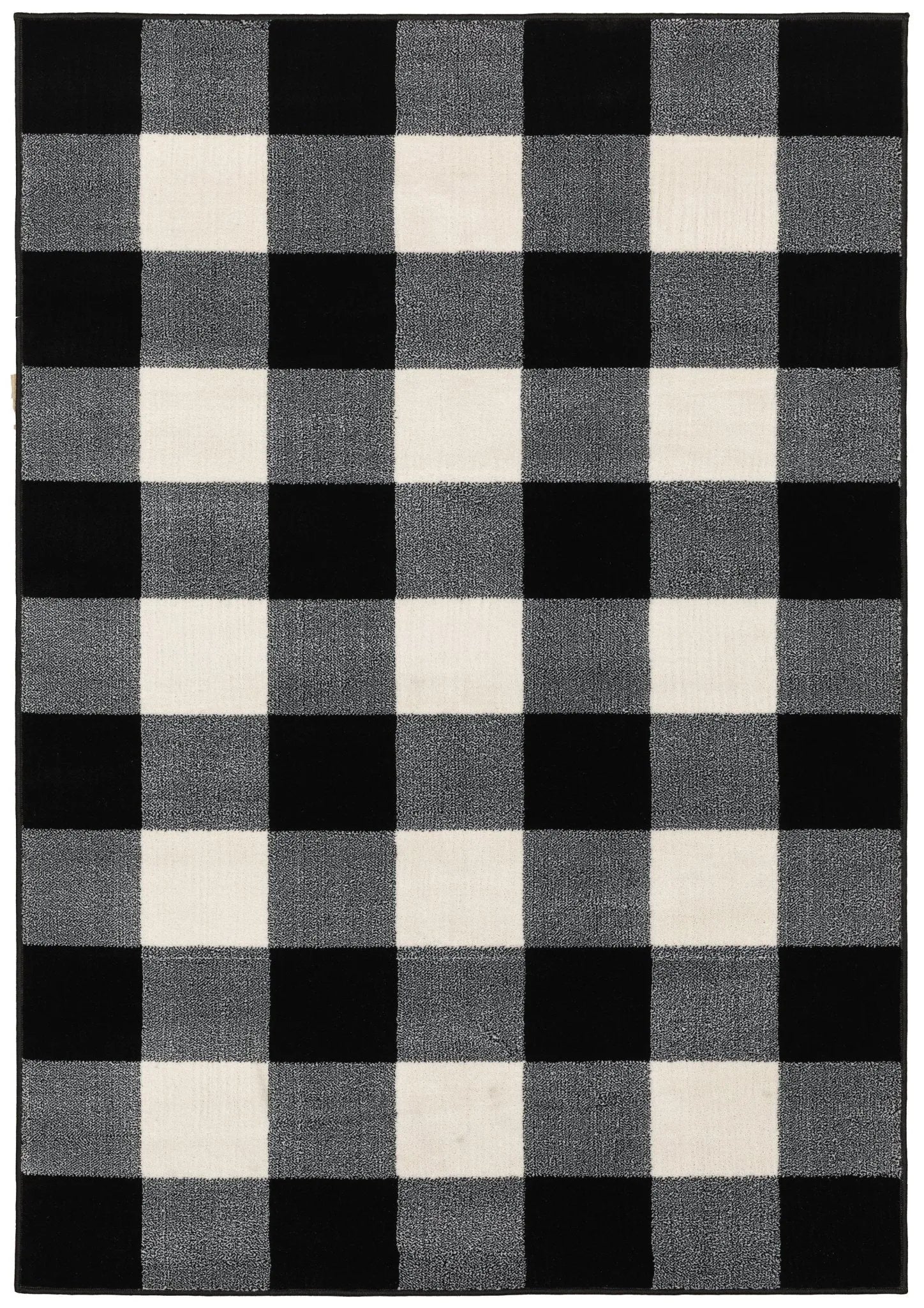 Georgia 678D Black/Ivory Rug - Baconco