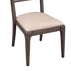 Gia Upholstered Dining Chair Ancient Taupe - Baconco