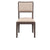Gia Upholstered Dining Chair Ancient Taupe - Baconco