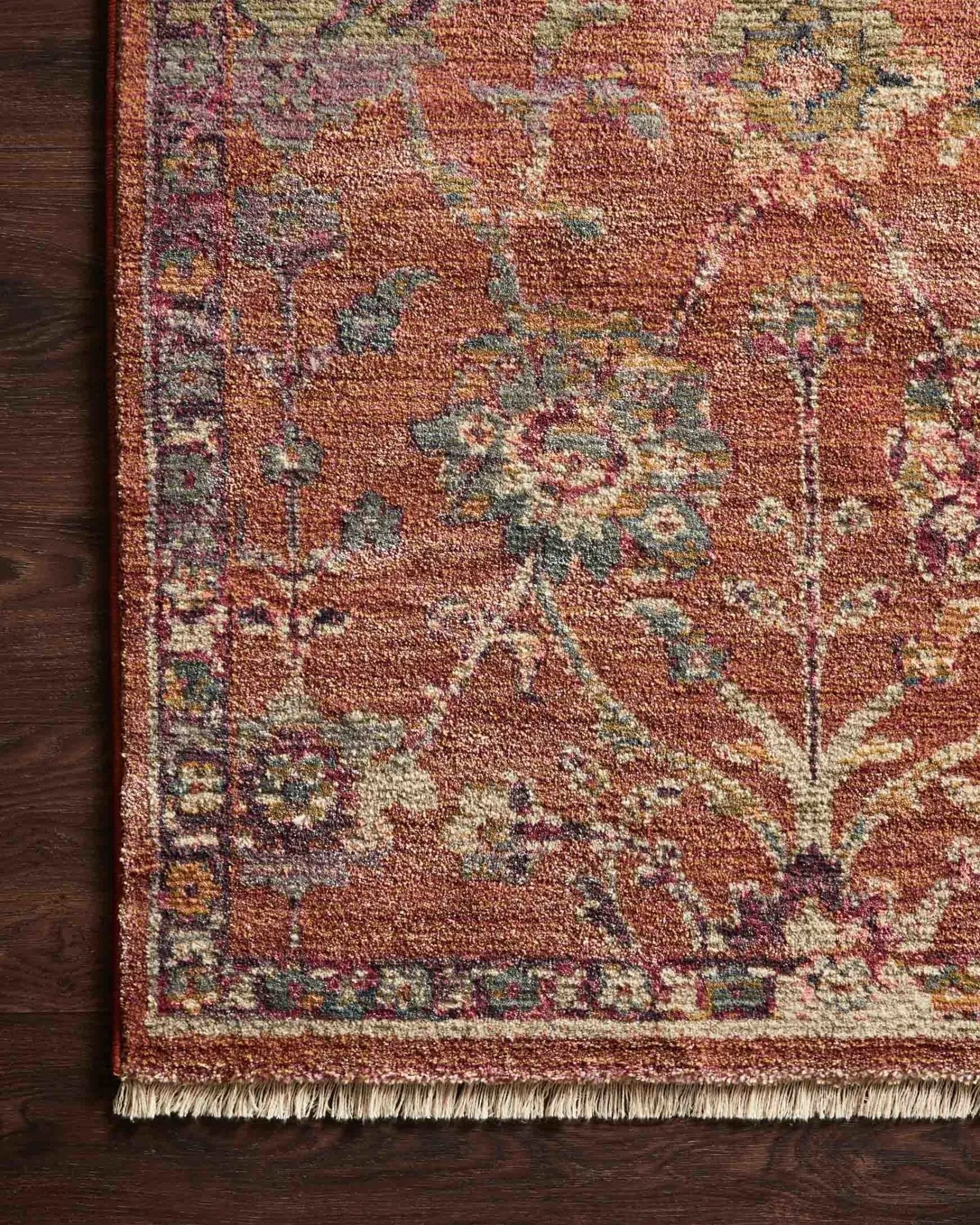 Giada Gia-05 Terracotta/Multi Rug - Baconco