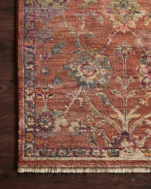 Giada Gia-05 Terracotta/Multi Rug - Baconco