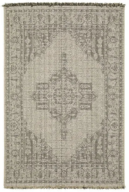 Gillian 5094X Beige/Grey Rug - Baconco