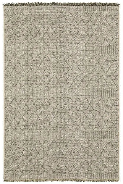 Gillian 5560J Grey/Black Rug - Baconco