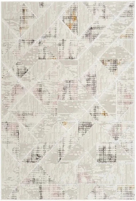 Glitz GLZ04 Ivory/Multi Rug - Baconco