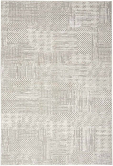 Glitz GLZ09 Silver/Grey Rug - Baconco