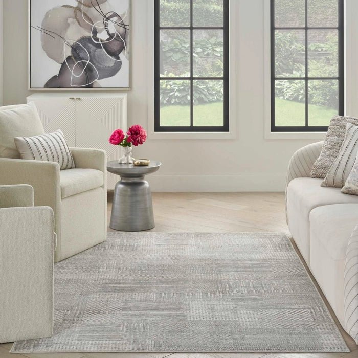 Glitz GLZ09 Silver/Grey Rug - Baconco