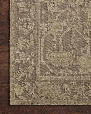 Gloria GLO-01 Bark/Khaki Rug - Baconco