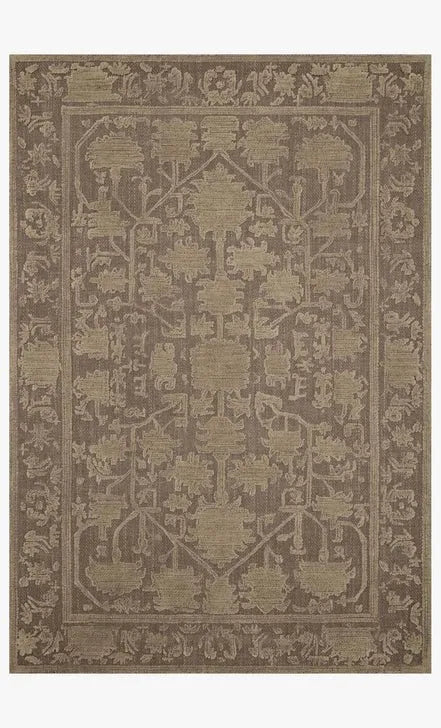 Gloria GLO-01 Bark/Khaki Rug - Baconco