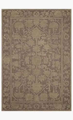 Gloria GLO-01 Bark/Khaki Rug - Baconco