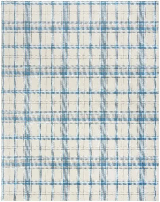 Grafix GRF03 Ivory/Blue Area Rug - Baconco