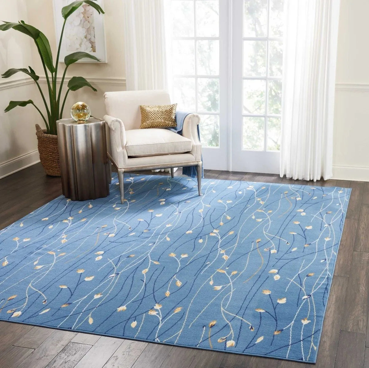 Grafix Grf15 Light Blue Rug - Baconco