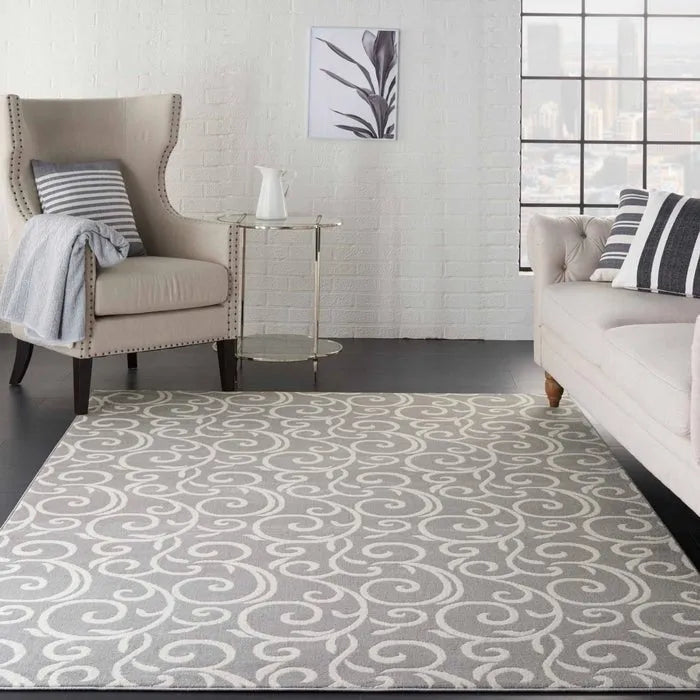 Grafix GRF19 Grey Rug - Baconco