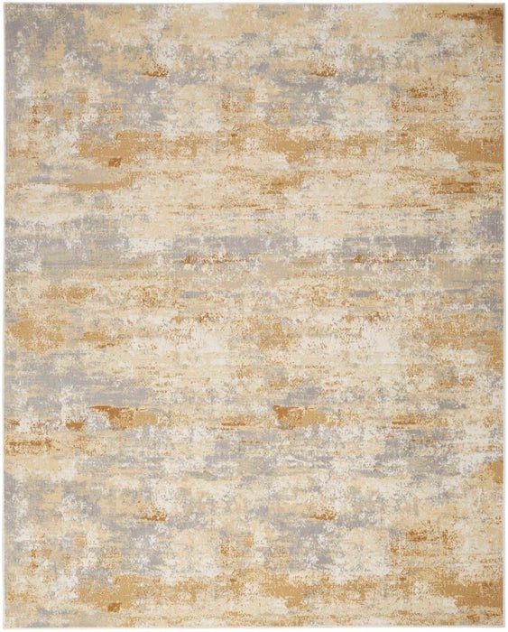 Grafix GRF40 Beige/Blue Area Rug - Baconco