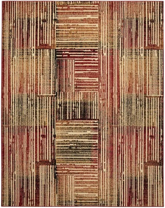 Grafix GRF42 Brick/Multi Area Rug - Baconco