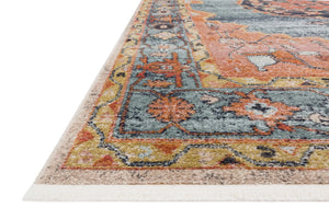 Graham by Magnolia Home GRA-02 Blue/Sunrise Rug - Baconco