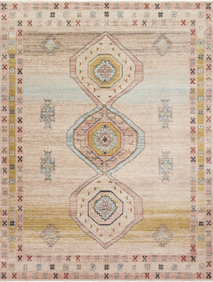 Graham by Magnolia Home GRA-04 Antique Ivory/Multi Rug - Baconco