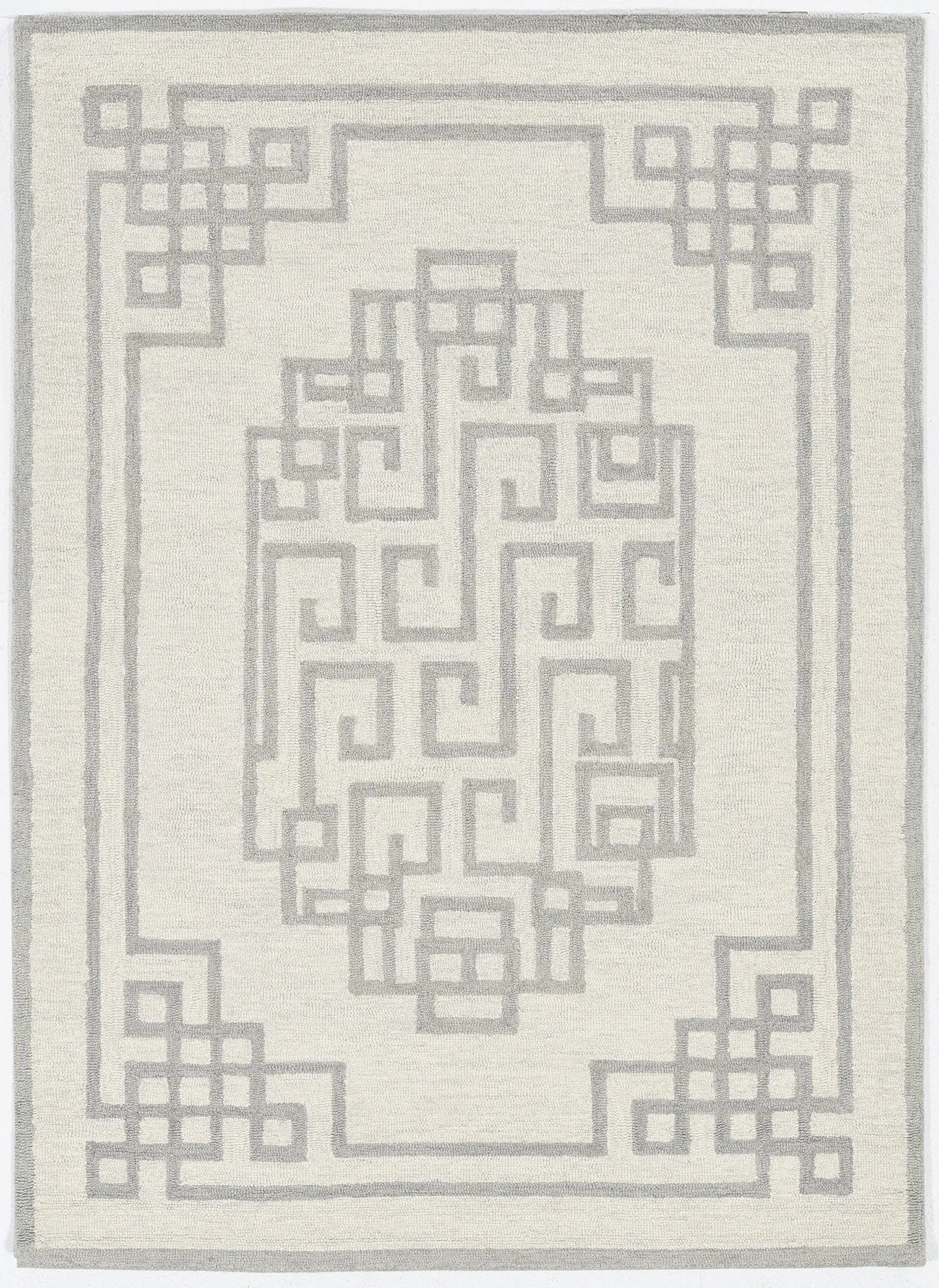 Gramercy 1612 Maysville Ivory Grey Rug - Baconco