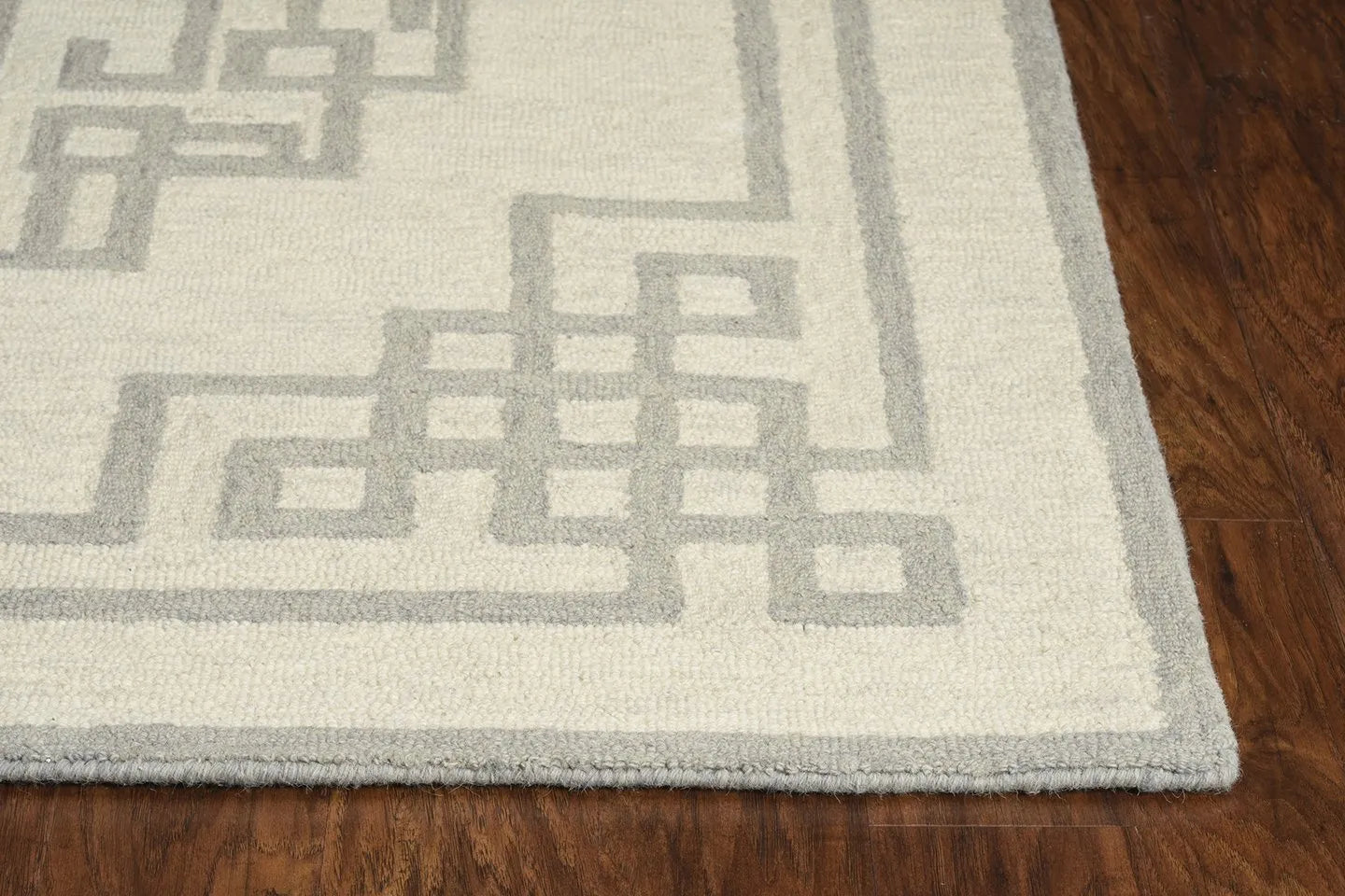 Gramercy 1612 Maysville Ivory Grey Rug - Baconco