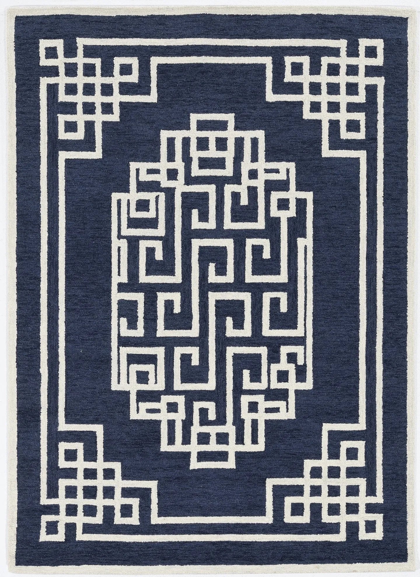 Gramercy 1613 Maysville Navy Ivory Rug - Baconco